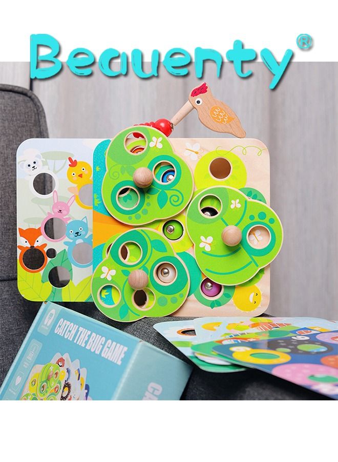 Magnetic Catching Insect Game Toy Set Suitable for Early Childhood Educational