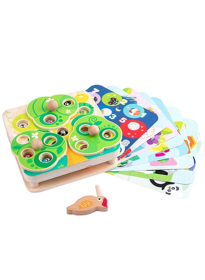 Magnetic Catching Insect Game Toy Set Suitable for Early Childhood Educational