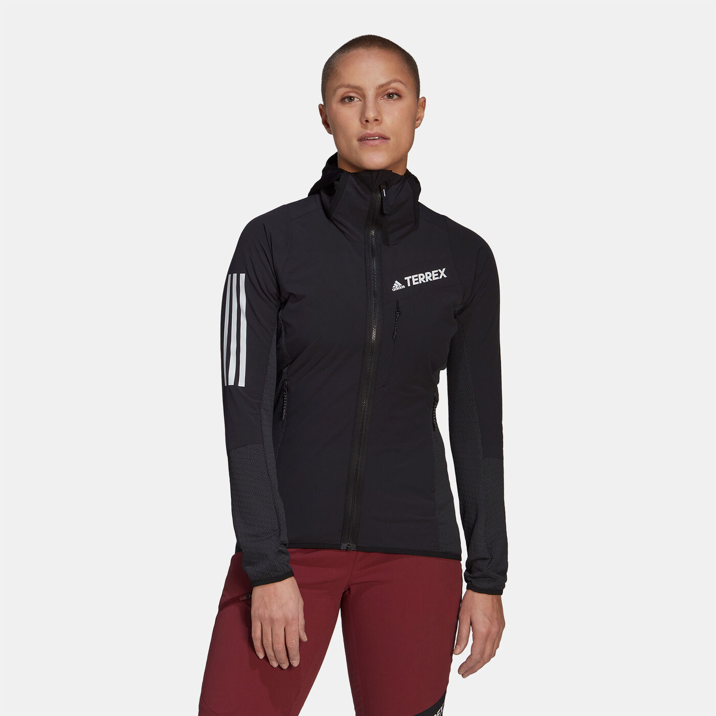 Women's Techrock Flooce Wind Hooded Jacket