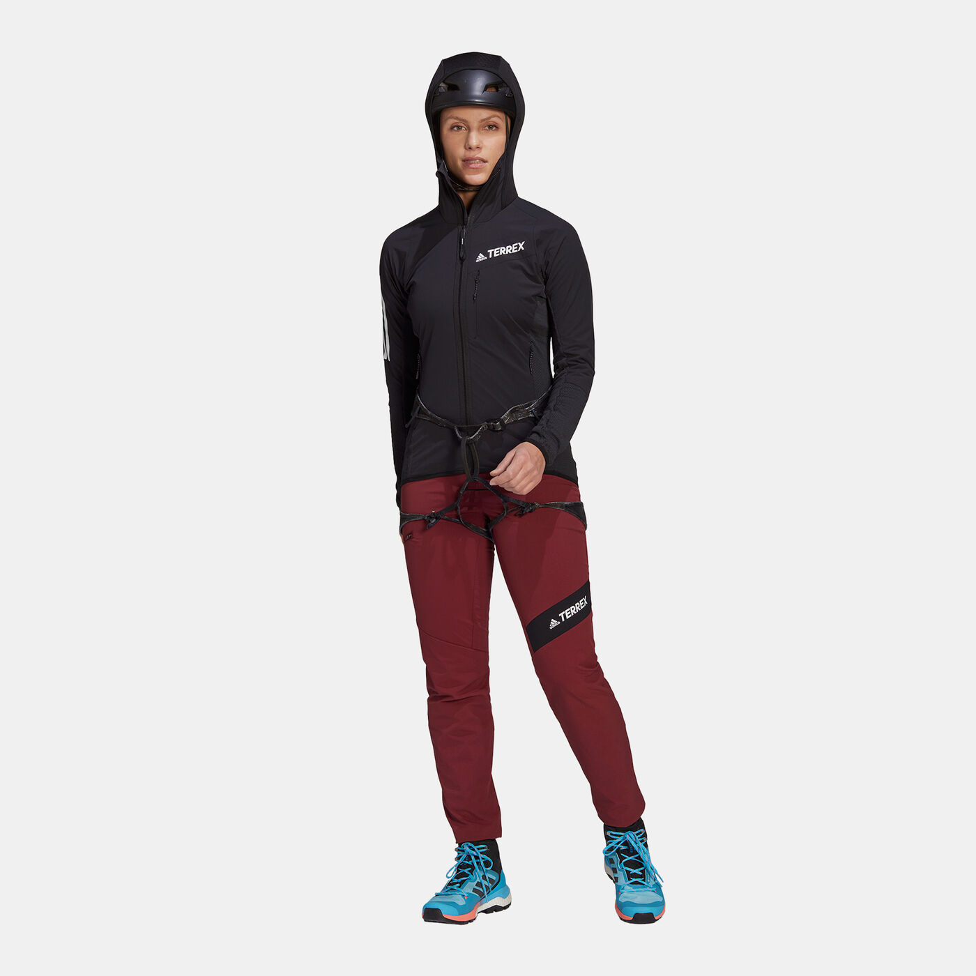 Women's Techrock Flooce Wind Hooded Jacket