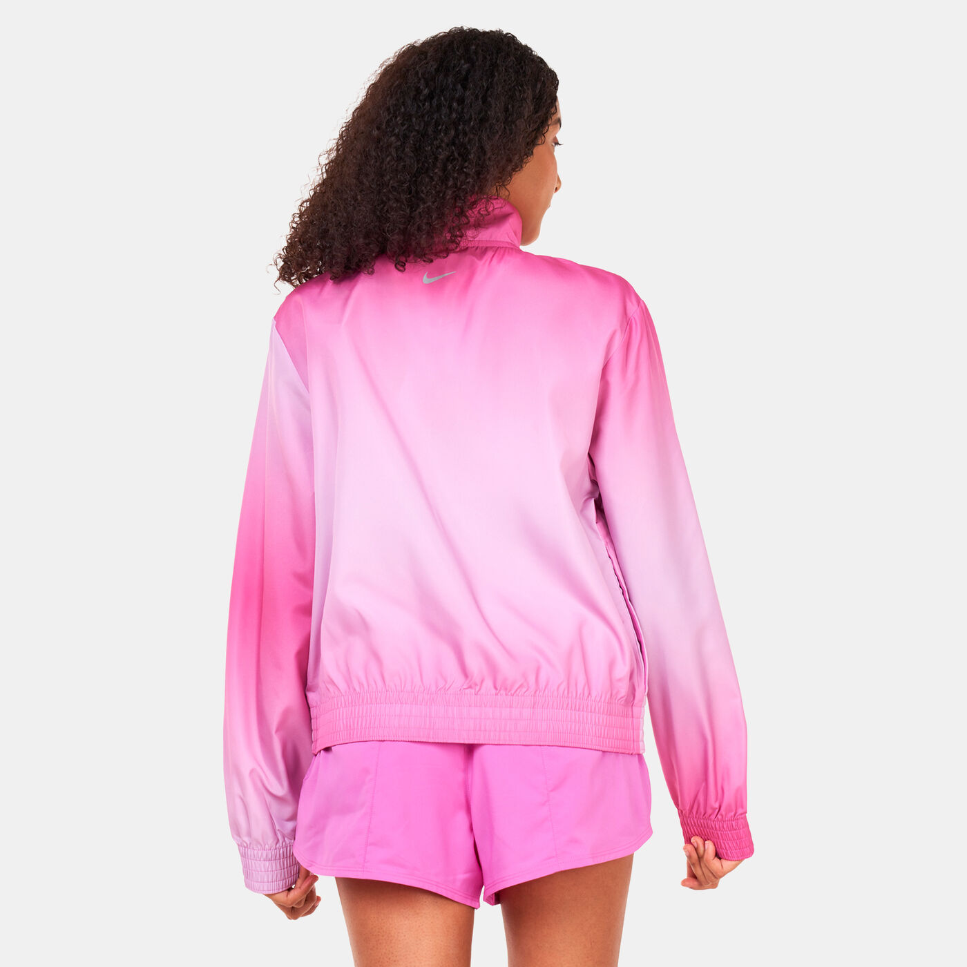 Women's Swoosh Run Print Jacket