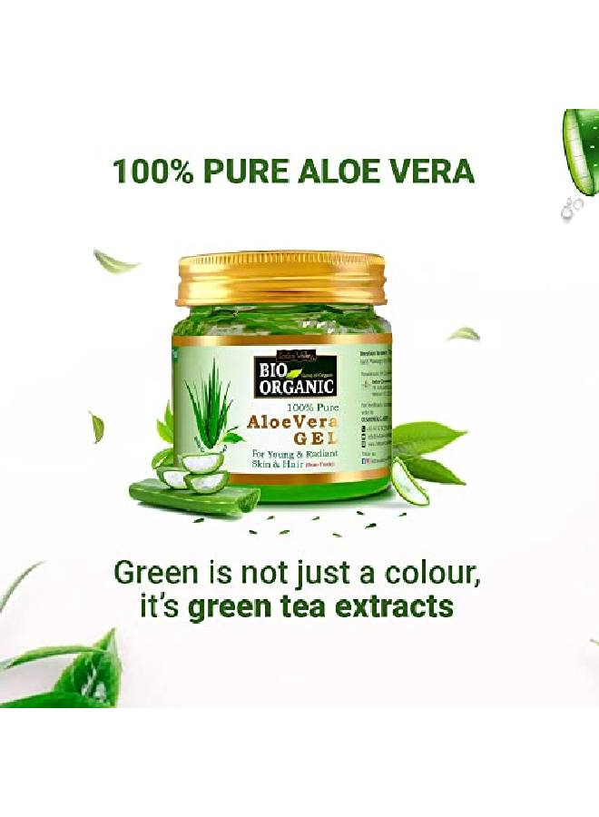 Aloe Vera Gel For Young & Radiant Skin With Green Tea Extract (Aloe Vera)