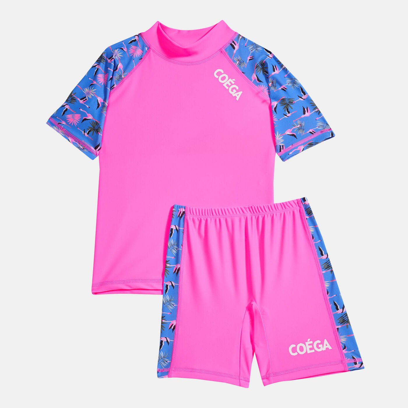 Kids' Flamingo Two-Piece Swimsuit (Older Kids)