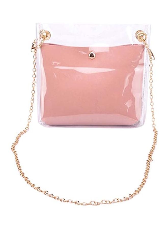 Trendy Crossbody Bag Pink