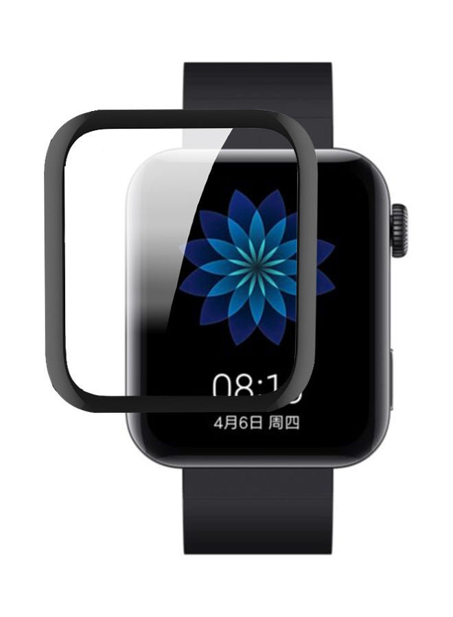 Tempered Glass Screen Protector For Xiaomi Mi Watch Clear/Grey