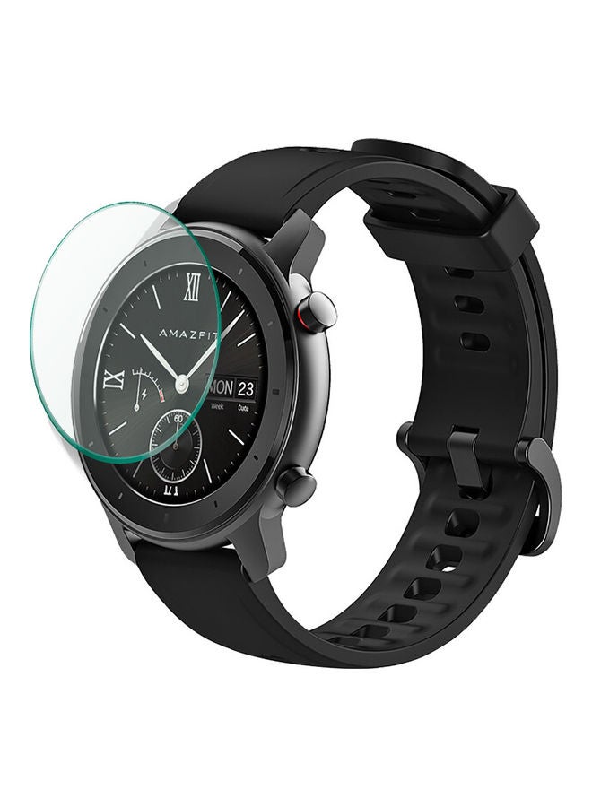 Tempered Glass Screen Protector For Amazfit GTR Smartwatch 42mm Clear