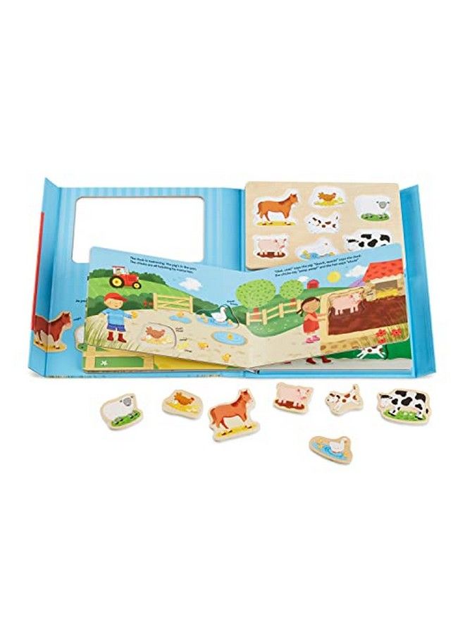 Book & Puzzle Play Set: On The Farm