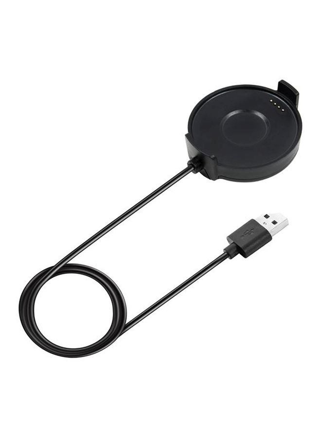 USB Charging Cable For Ticwatch Pro 1meter Black/Silver