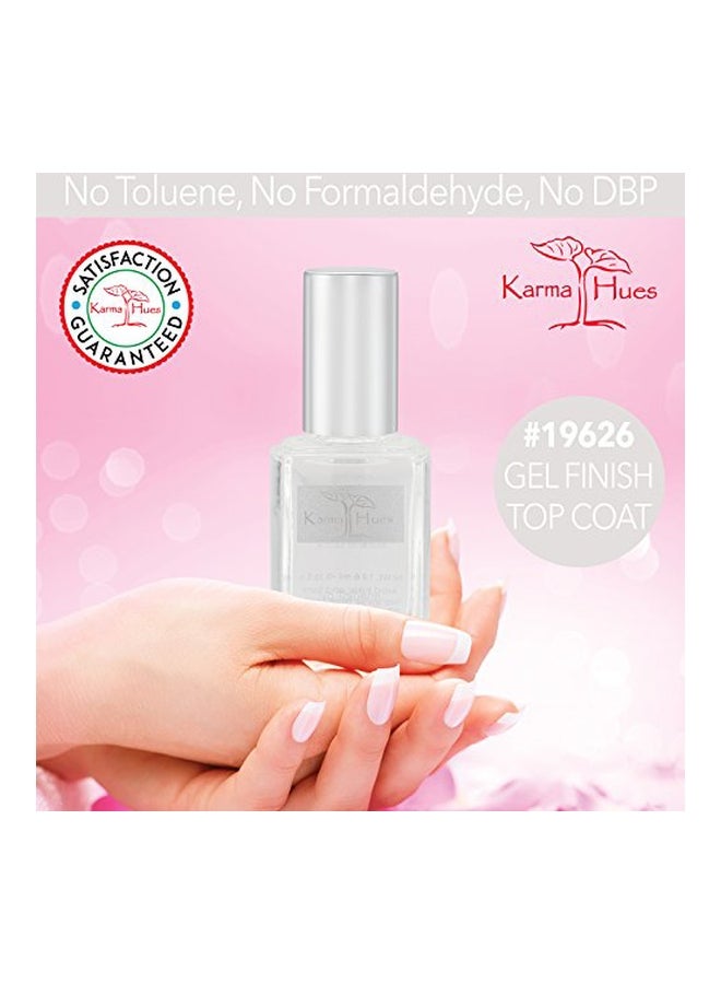 Gel Finish Top Coat Clear