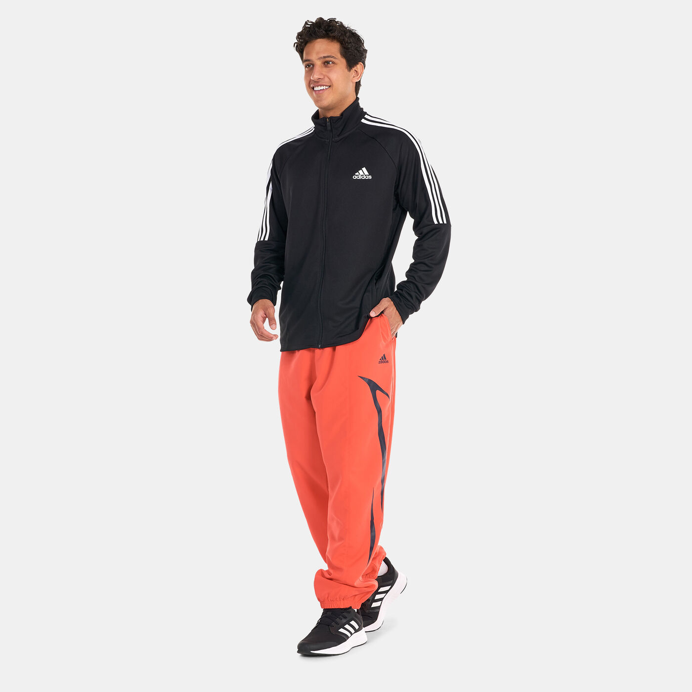 Men's Colourblock Woven Pants