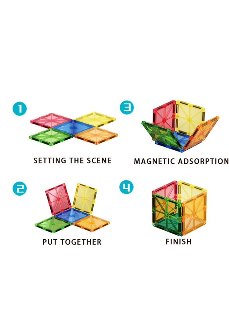 Magnetic Toys, Building Blocks Toy Set, Early Learning Toys, Educational Toys for 3-12 Years, 28 Pieces