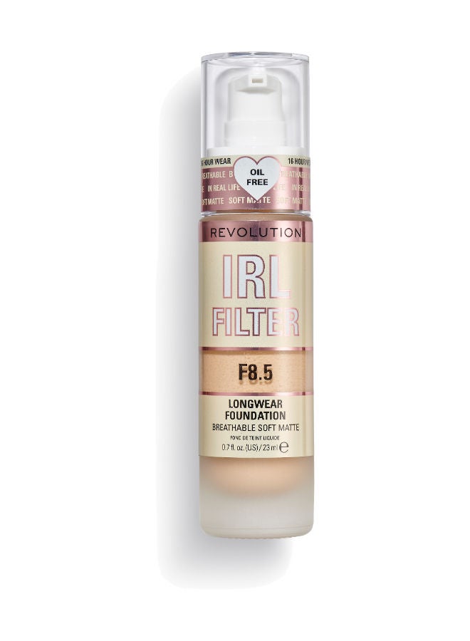 Revolution IRL Filter Longwear Foundation F8.5