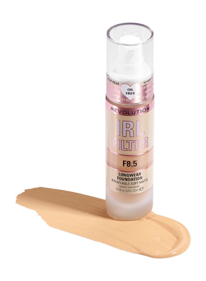 Revolution IRL Filter Longwear Foundation F8.5