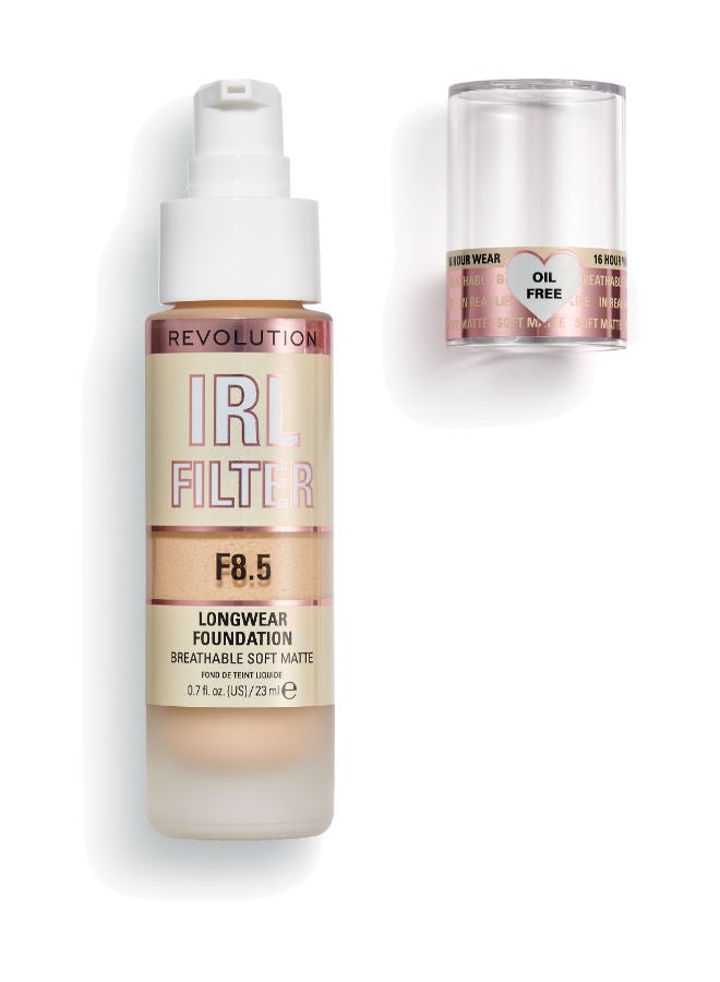 Revolution IRL Filter Longwear Foundation F8.5