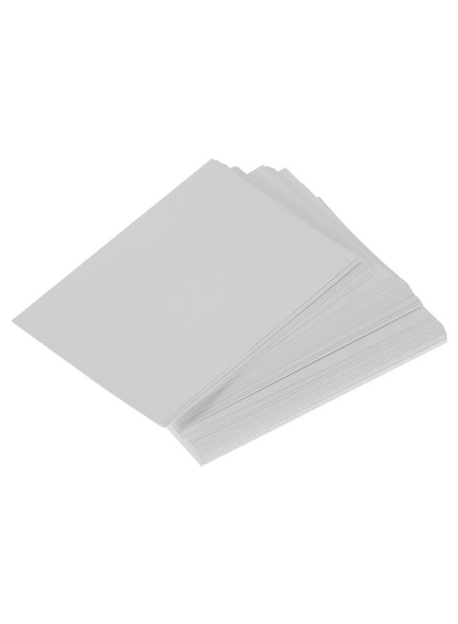 100-Piece Glossy Photo Paper 200gsm 15.3 x 10.2 cm A6
