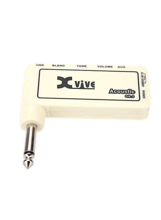 Mini Rechargeable Electric Guitar Plug Headphone Amp Amplifier  Sound