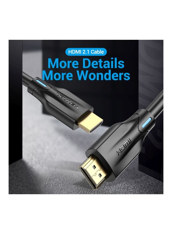 HDMI 2.1 Cable Black