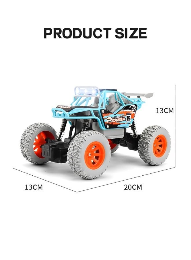 RC Cars,1:20 Scale Electric Toy All Terrain Remote Control Car, Racing Cars Electric Vehicle,Kids Outdoor Toys Fast Racing Buggy Toy with Led Lights