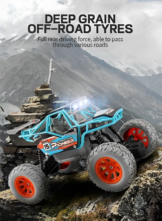 RC Cars,1:20 Scale Electric Toy All Terrain Remote Control Car, Racing Cars Electric Vehicle,Kids Outdoor Toys Fast Racing Buggy Toy with Led Lights