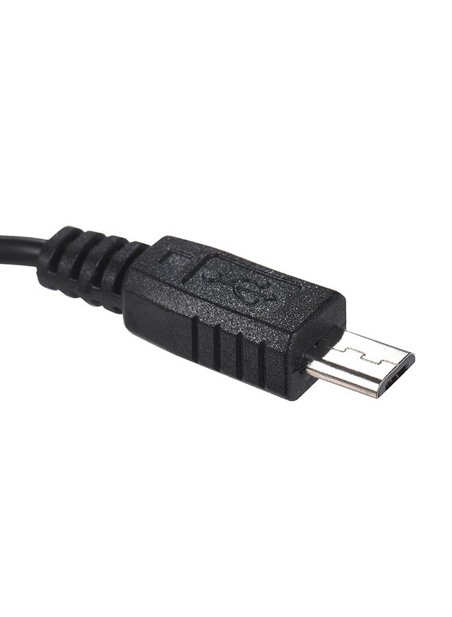 Remote Shutter Release Control Cable Black