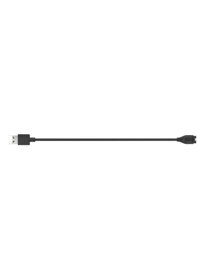 USB Data Sync Charging Cable For Garmin Fenix 5/5S/5X Black