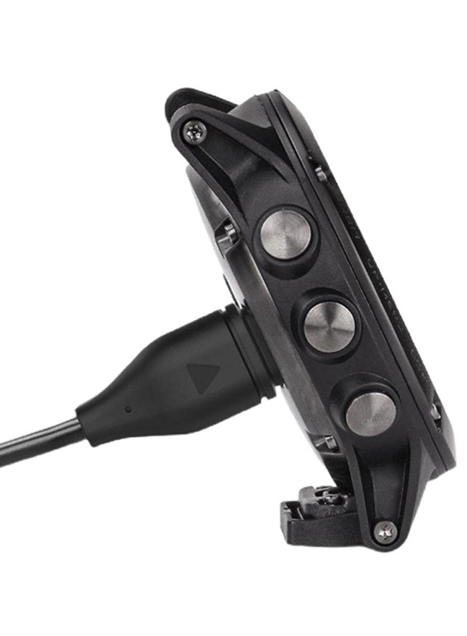 USB Data Sync Charging Cable For Garmin Fenix 5/5S/5X Black