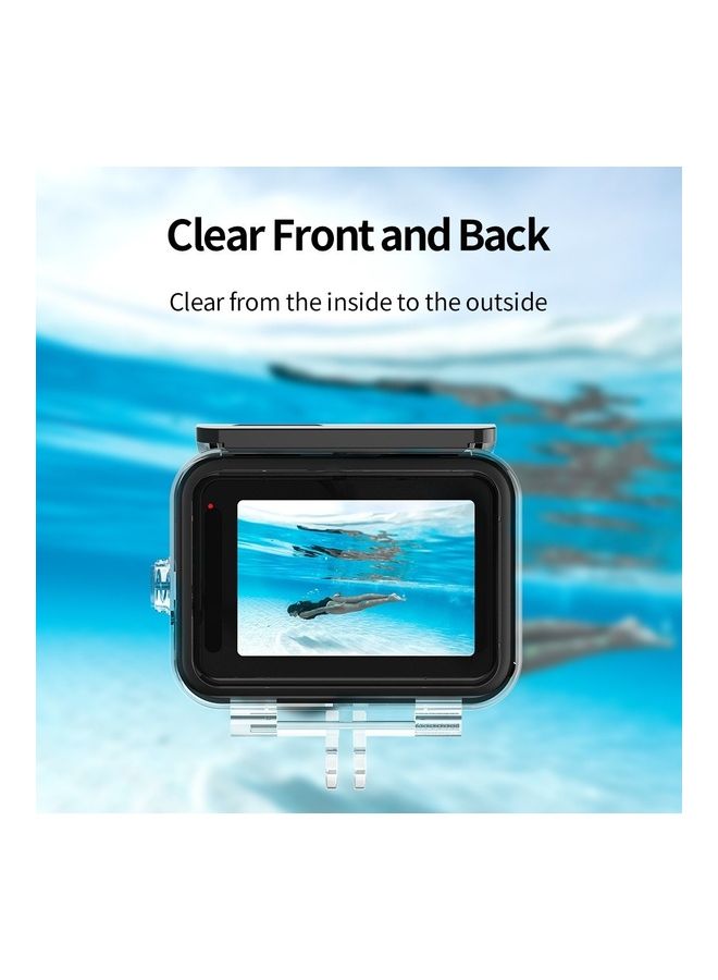 Protective Waterproof Case Cover For GoPro Hero 9 Camera Clear