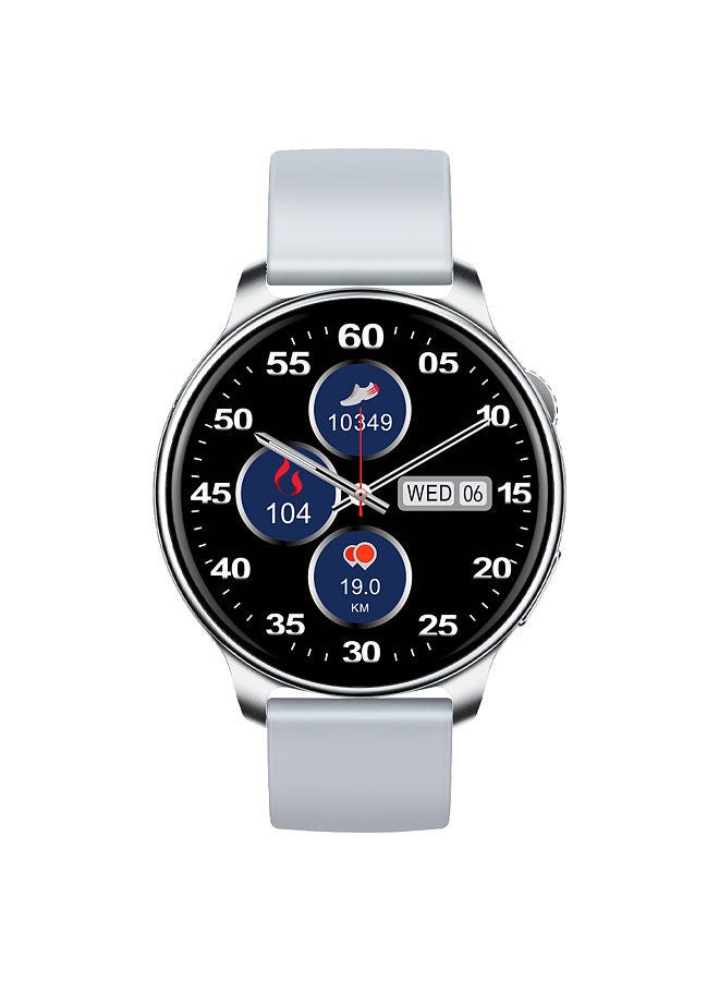 LOKMAT TIME 2 Smart Sports Watch 1.32'' 360*360px Full-touch Screen BT Call Rotating Crown 19 Sports Mode Health Monitor Password/Screen-split Function Massive Dial