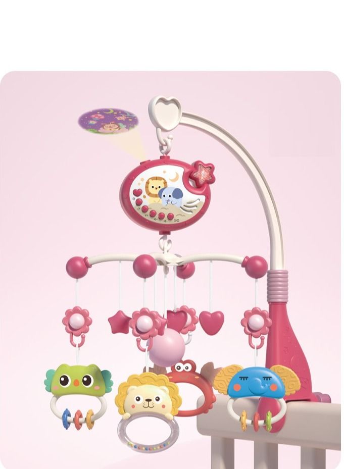 360-Degree Rotating Crib Music Toy With Remote cm