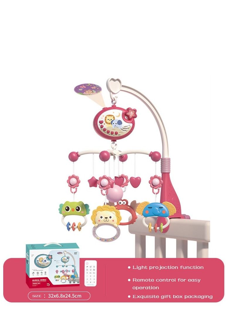 360-Degree Rotating Crib Music Toy With Remote cm