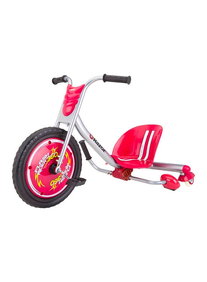 Razor Flash Rider 360 - Kids Trike for Ages 6+, Up to 72kg - Red