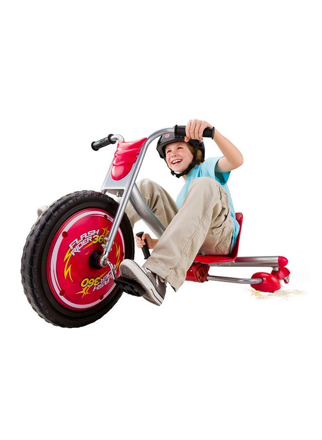 Razor Flash Rider 360 - Kids Trike for Ages 6+, Up to 72kg - Red