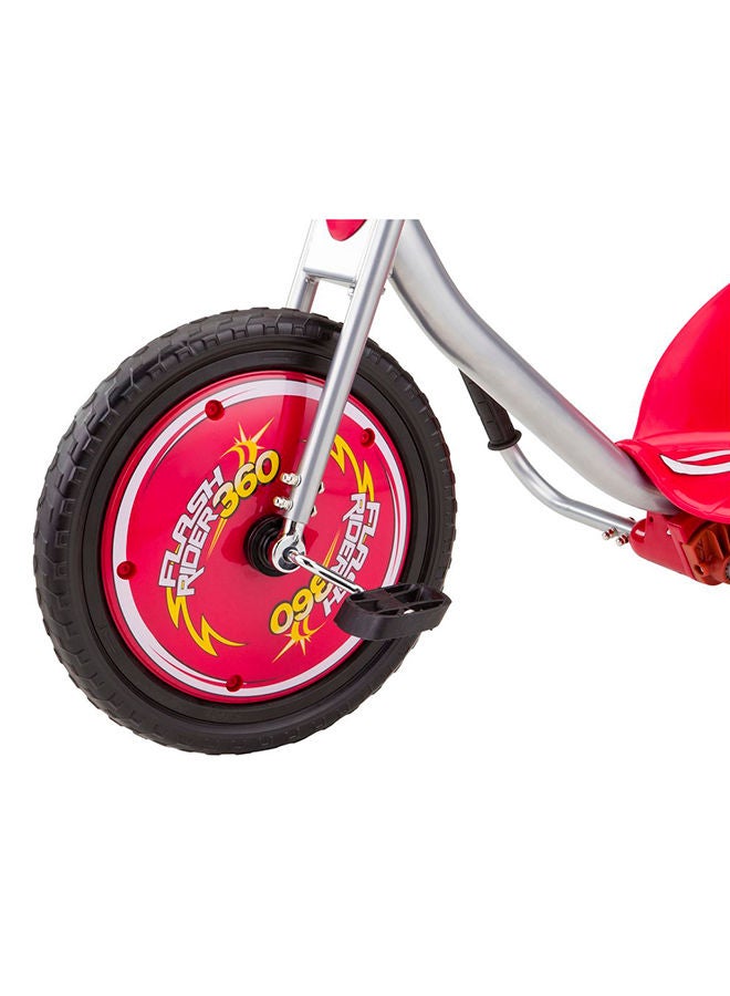 Razor Flash Rider 360 - Kids Trike for Ages 6+, Up to 72kg - Red