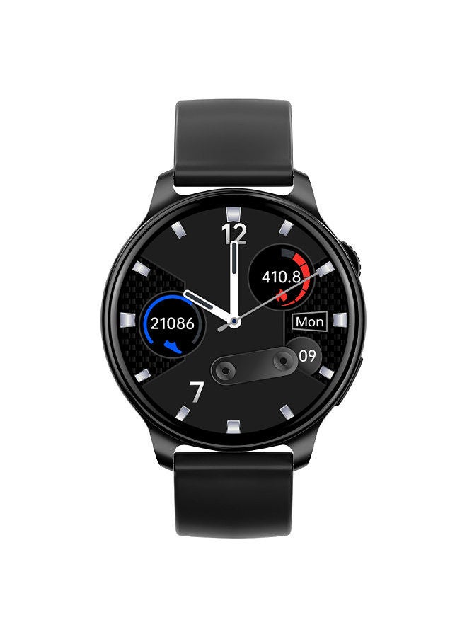 TIME 2 Smart Sports Watch 1.32'' 360*360px Full-touch Screen BT Call Rotating Crown 19 Sports Mode Health Monitor Password/Screen-split Function Massive Dial