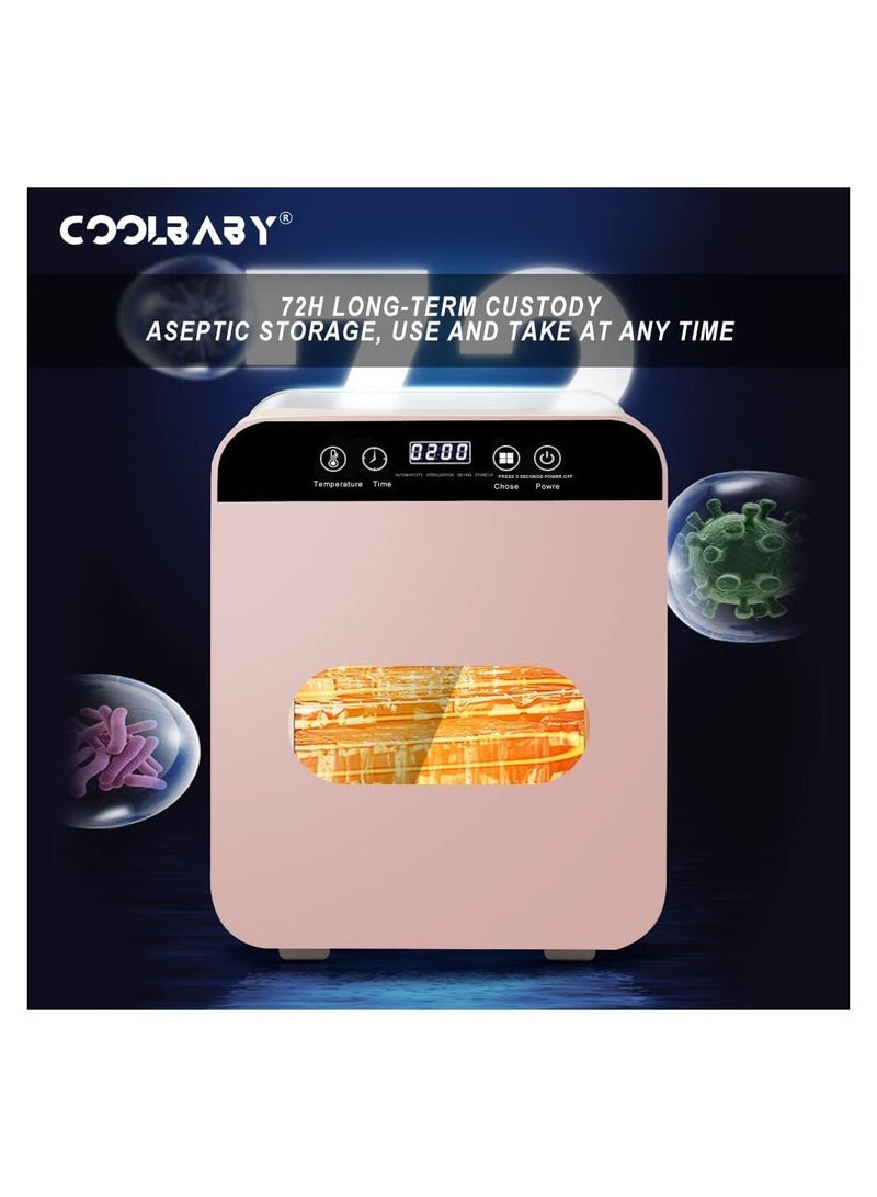 Coolbaby Ultraviolet Disinfection Machine Baby Bottle Sterilizer Underwear Disinfection Dryer Beauty Tools Disinfection Cabinet