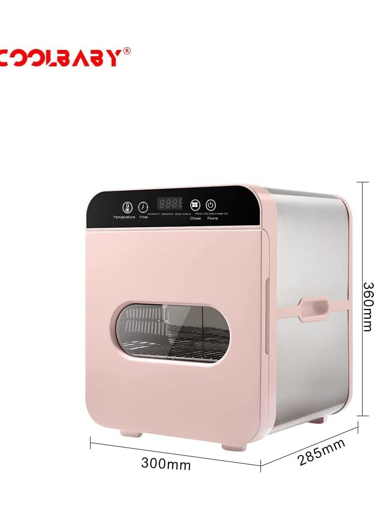 Coolbaby Ultraviolet Disinfection Machine Baby Bottle Sterilizer Underwear Disinfection Dryer Beauty Tools Disinfection Cabinet