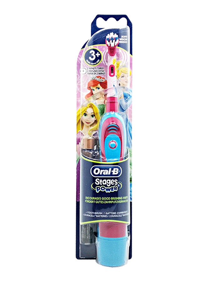 Spot Braun OralB Children Soft Fur Battery Time Controlled Electric Toothbrush