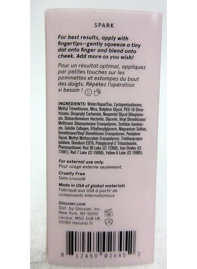 Cloud Paint Seamless Cheek Color Spark 10 Ml / 0.33 Fl Oz