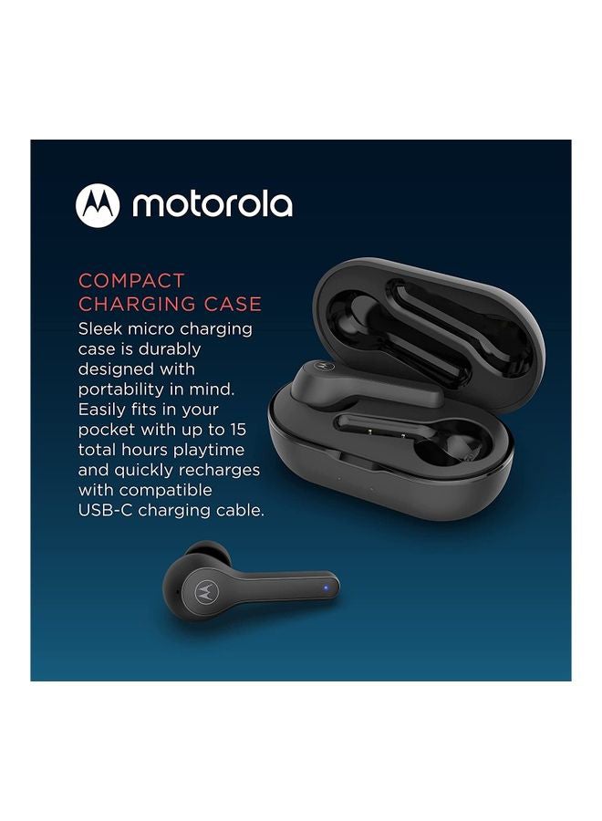 Moto Buds 085 True Wireless Bluetooth Earbuds Black