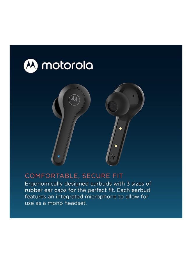 Moto Buds 085 True Wireless Bluetooth Earbuds Black