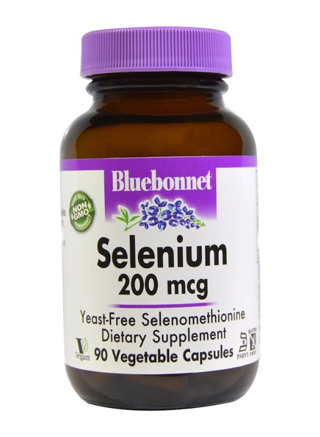 Selenium Yeast-Free Selenomethionine - 90 Veggie Capsules