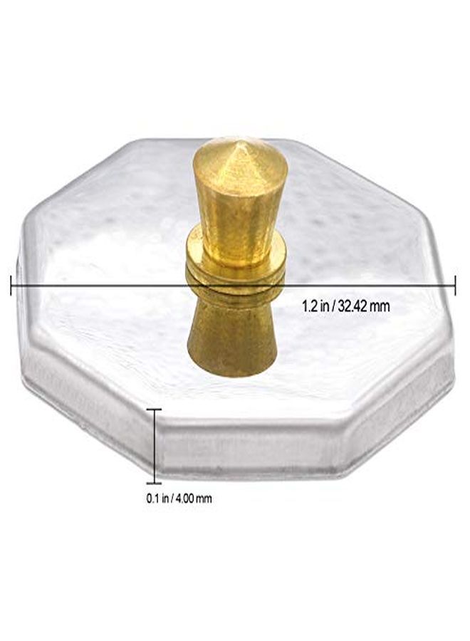 4 Pcs Acrylic Liquid Powder Dappen Dish Glass Crystal Cup With Stainless Steel Metal Lid Glassware Tool For Nail Art