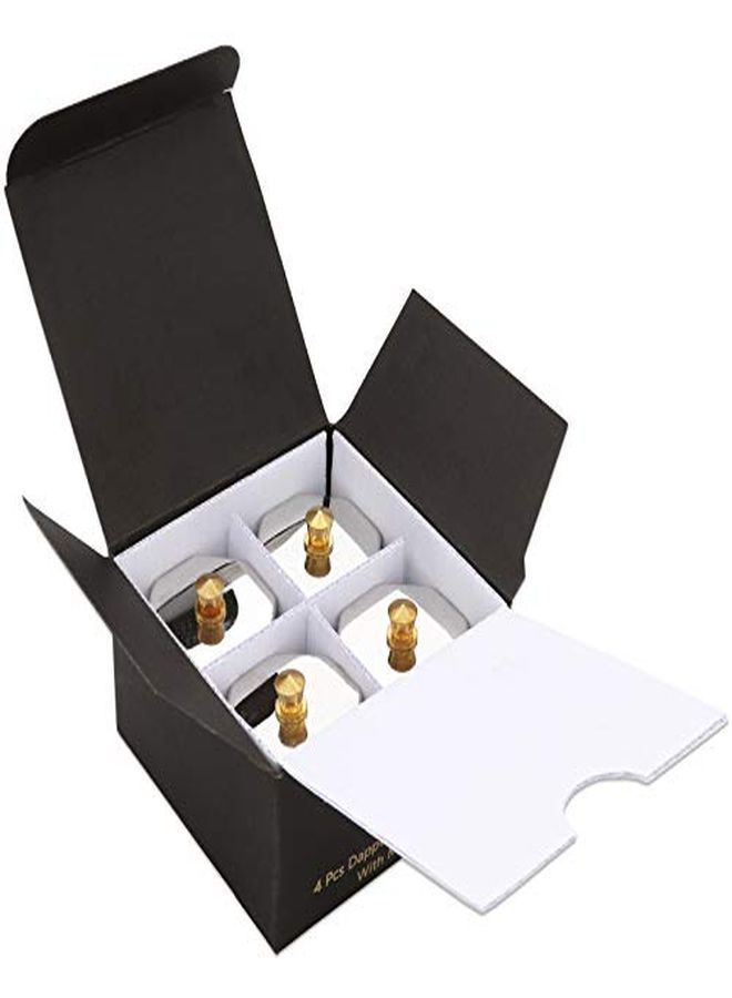 4 Pcs Acrylic Liquid Powder Dappen Dish Glass Crystal Cup With Stainless Steel Metal Lid Glassware Tool For Nail Art