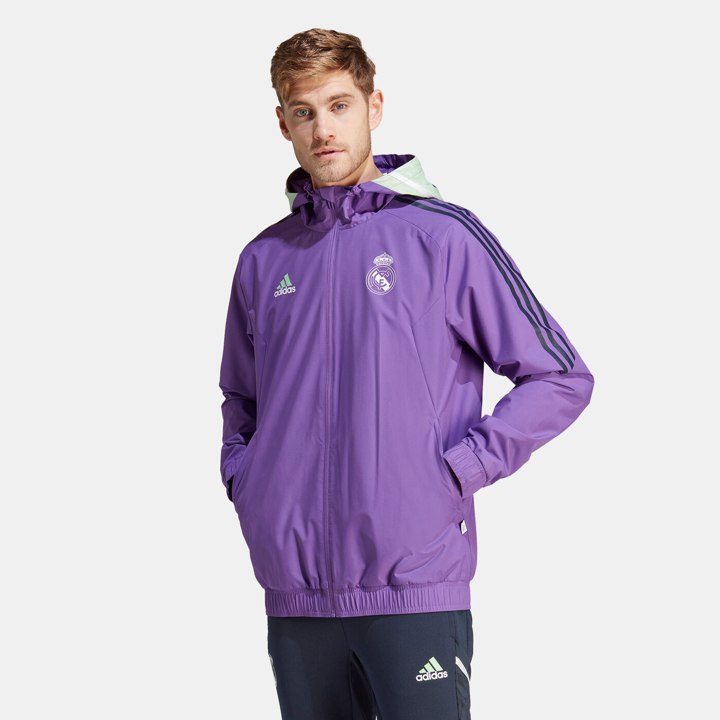 Men's Real Madrid Condivo 22 All-Weather Jacket