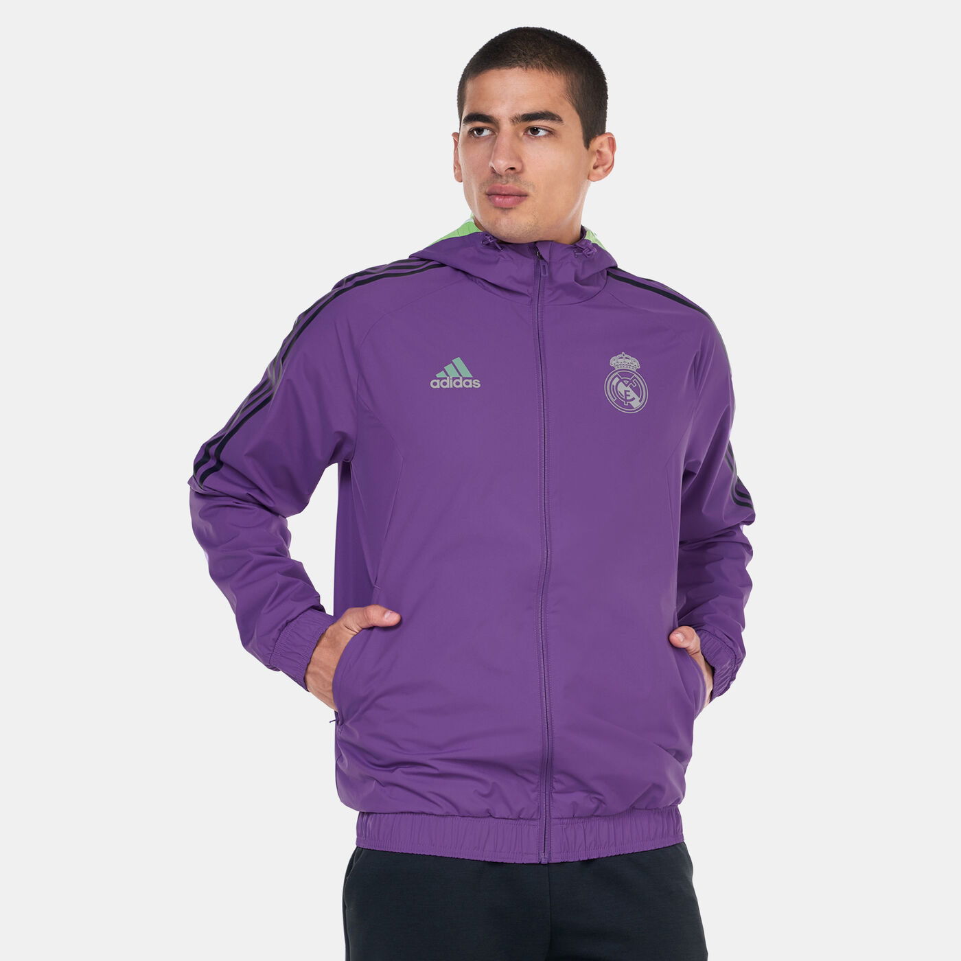 Men's Real Madrid Condivo 22 All-Weather Jacket