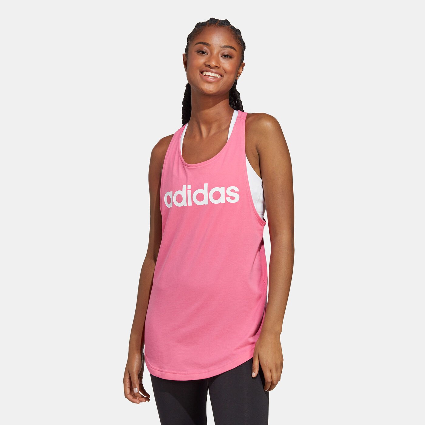 Women's Essentials Loose Logo Tank Top