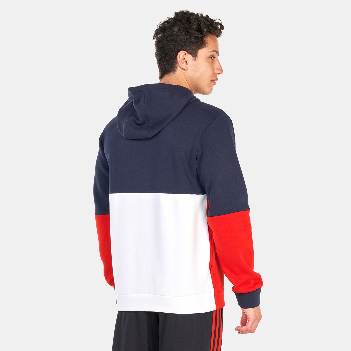 Men's Essentials Colorblock Full-Zip Hoodie