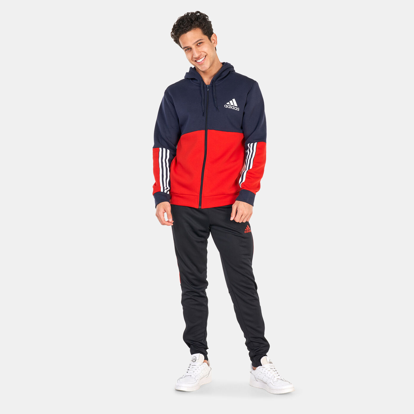 Men's Essentials Colorblock Full-Zip Hoodie