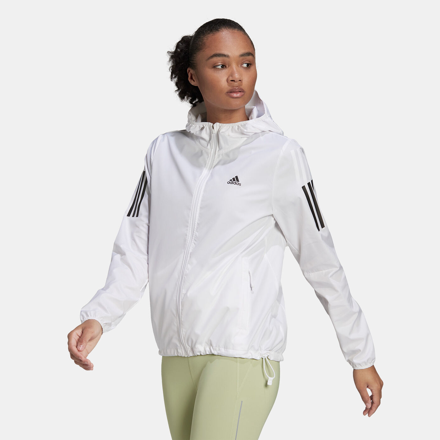 Women's Own the Run Hooded Running Windbreaker Jacket