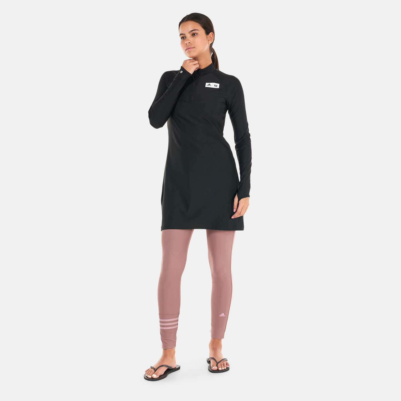 Women's Thebe Magugu Full-Cover Wear Swim Top